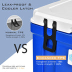 Goplus 58 Quart Camping Cooler, Portable Rotomolded Cooler With 4-Day Ice Retention, Ideal For Outdoor Activities
