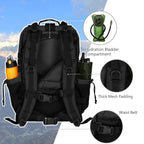 Hannibal Tactical 45L Molle Assault Backpack, Tactical Backpack Military Army Camping Rucksack With Bottle Holder, 3-Day Pack Tr