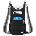 Telena Water Bottle Holder With Strap Crossbody Bags For Women For Walking, Hiking, Cycling Black