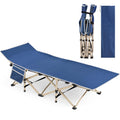 Yaheetech Folding Camping Cot, Portable Military Canvas Sleeping Bed, Outdoor Comfortable Lightweight Bed W/Carry Bag For Hiking