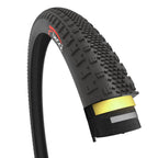 Fincci 700X38C Bike Tire 40-622 With 1Mm Antipuncture Protection For Electric Gravel Road Mtb Mountain Hybrid Bicycle
