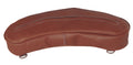 Weaver Leather Chap Leather Cantle Bag Brown, 5 X 22 X 4