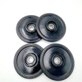 Brgmax 4 X Idler Wheel With Bearing Black 5.63Inch X 20Mm Snowmobile Parts Shocks Suspension Fits For Arctic Cat 1604-837 3604-0