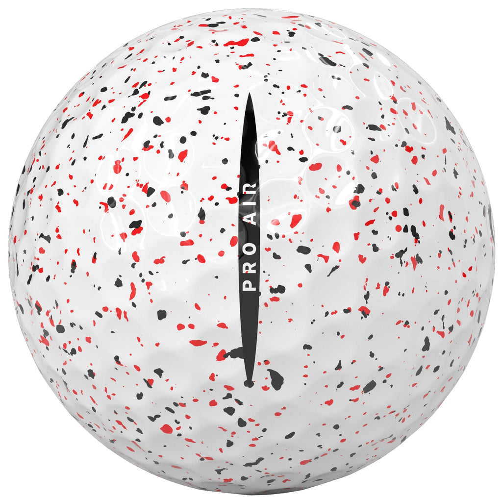 Vice Pro Air Golf Balls (2025 Model) (Red/Black Drip)