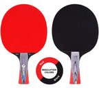 Ping Pong Paddle Set With Killer Spin + Case For Free - Professional Table Tennis Racket For Beginner And Advanced Players - Imp