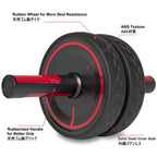 Readaeer Metal Handle Ab Roller Wheel With Knee Pad Abdominal Exercise For Home Gym Fitness Equipment