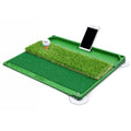 Pgm Golf Mat, 3-In-1 Golf Hitting Mats Practice With Ball Tray, Golf Hitting Training Aids For Backyard Driving Chipping Indoor 