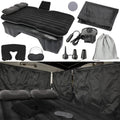 Tallew 12 Pcs Car Air Mattress Back Seat Inflatable Bed Suv Car Camping Backseat Truck Air Mattress Curtain Divider Window Shade
