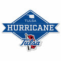 Rico Industries Ncaa Tulsa Golden Hurricane Diamond Shape Cut Pennant - Home And Living Room D  Cor - Soft Felt Ez To Hang 20.5