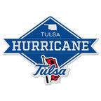 Rico Industries Ncaa Tulsa Golden Hurricane Diamond Shape Cut Pennant - Home And Living Room D  Cor - Soft Felt Ez To Hang 20.5