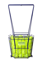 Gamma Sports Pickleball Ballhopper Caddy With Lid, Steel Durable Basket For Indoor/Outdoor Use, Holds 50 Balls, Blue