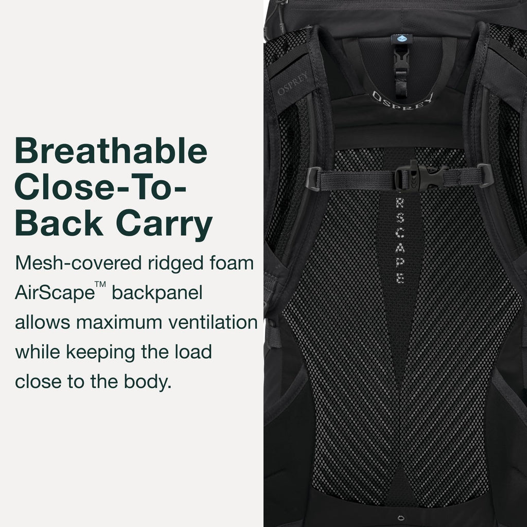Osprey Sportlite 30L Lightweight Hiking Backpack for Men and Women, Pine Leaf Green, S/M