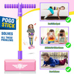 Gifts For 3-12 Year Old Boys Girls, Foam Pogo Jumper For Kids Outdoor Toys For Kids Ages 4-8 Pogo Stick Girls Toys Cool Toys For