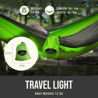 Madera Outdoor Hammocks - Camping Hammock For Outdoors, Backpacking & Camping Gear - Portable Hammock For Travel, Outdoors - Tre