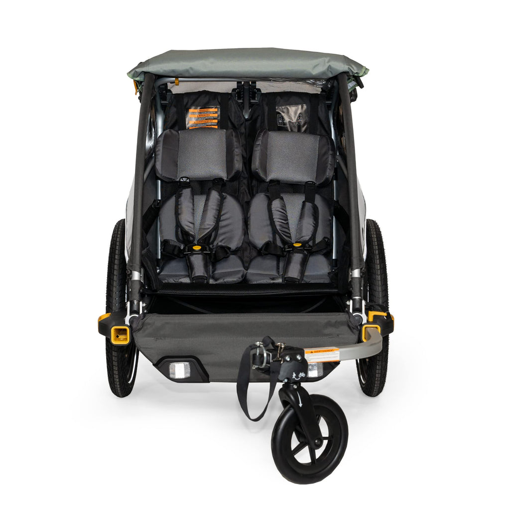 Burley Dlite X, 1 And 2 Seat Kid Bike Trailer & Stroller