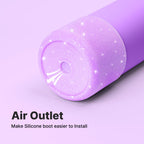 Diumepo Silicone Water Bottle Boot for Owala 32 oz, Anti-Slip Protective Sleeve for Twist, FreeSip & Flip Stainless Steel Bottle