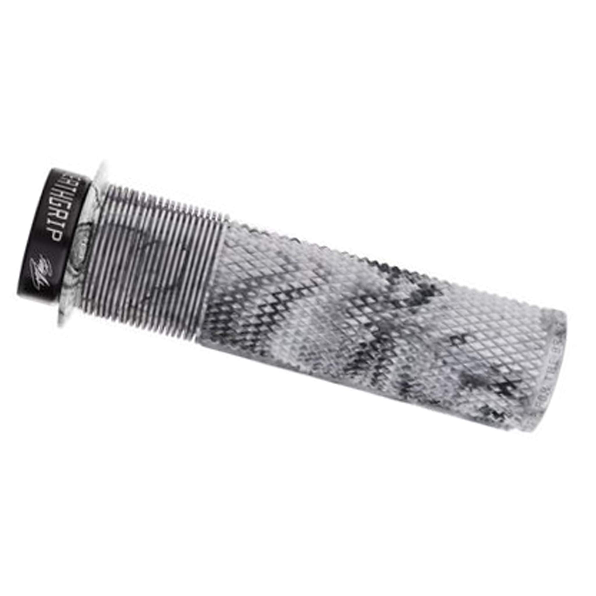 Dmr Deathgrip Mtb Mountain Bike Cycle Handle Bar Grips Snow Camo Flanged Lock On Thick Soft