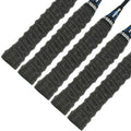 Senston New Racket Grip Anti Slip Perforated Super Absorbent Tennis Overgrip Badminton Overgrip Pickleball Overgrip 5 Pack Black