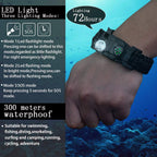 Daarcin Survival Paracord Bracelet,Fire Starter,Waterproof Sos Light, Compass, Whistle, Adjustable Ak87 20 In 1,Outdoor Ultimate