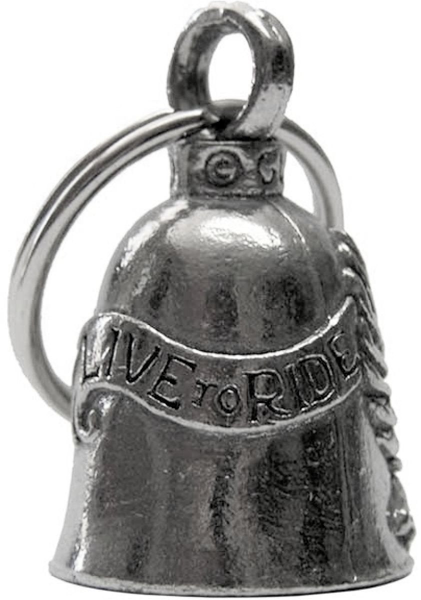 Guardian Live To Ride Ride To Live Motorcycle Biker Luck Riding Bell Or Key Ring