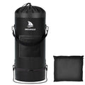 Obcursco Boat Trash Can,100% Leakproof 900D Portable Garbage Bag Pontoon Fishing Boat Accessories Marine RV or Camping 9-12 Gall