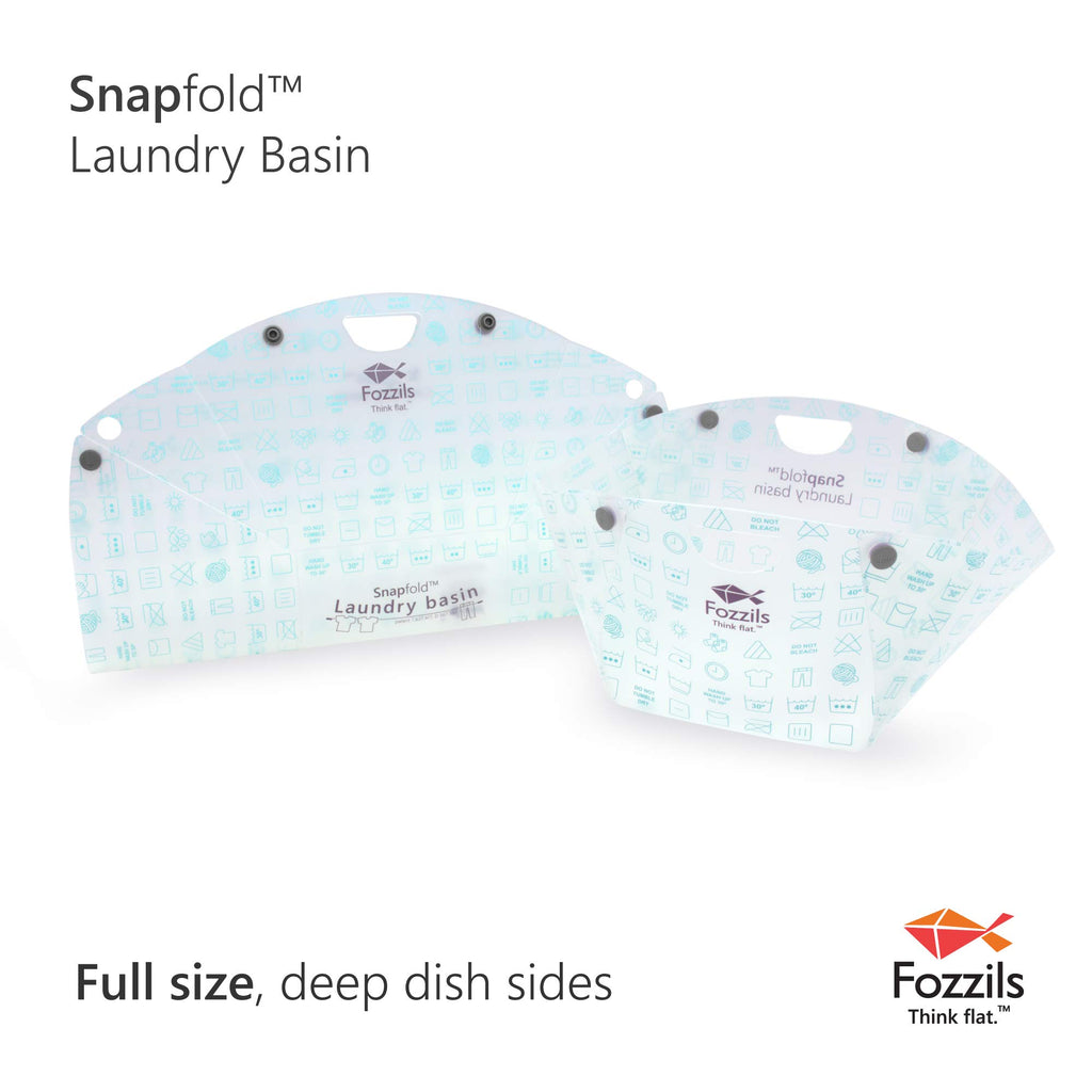 Fozzils Snapfoldlaundry Basin, Mist, One Size (4225)