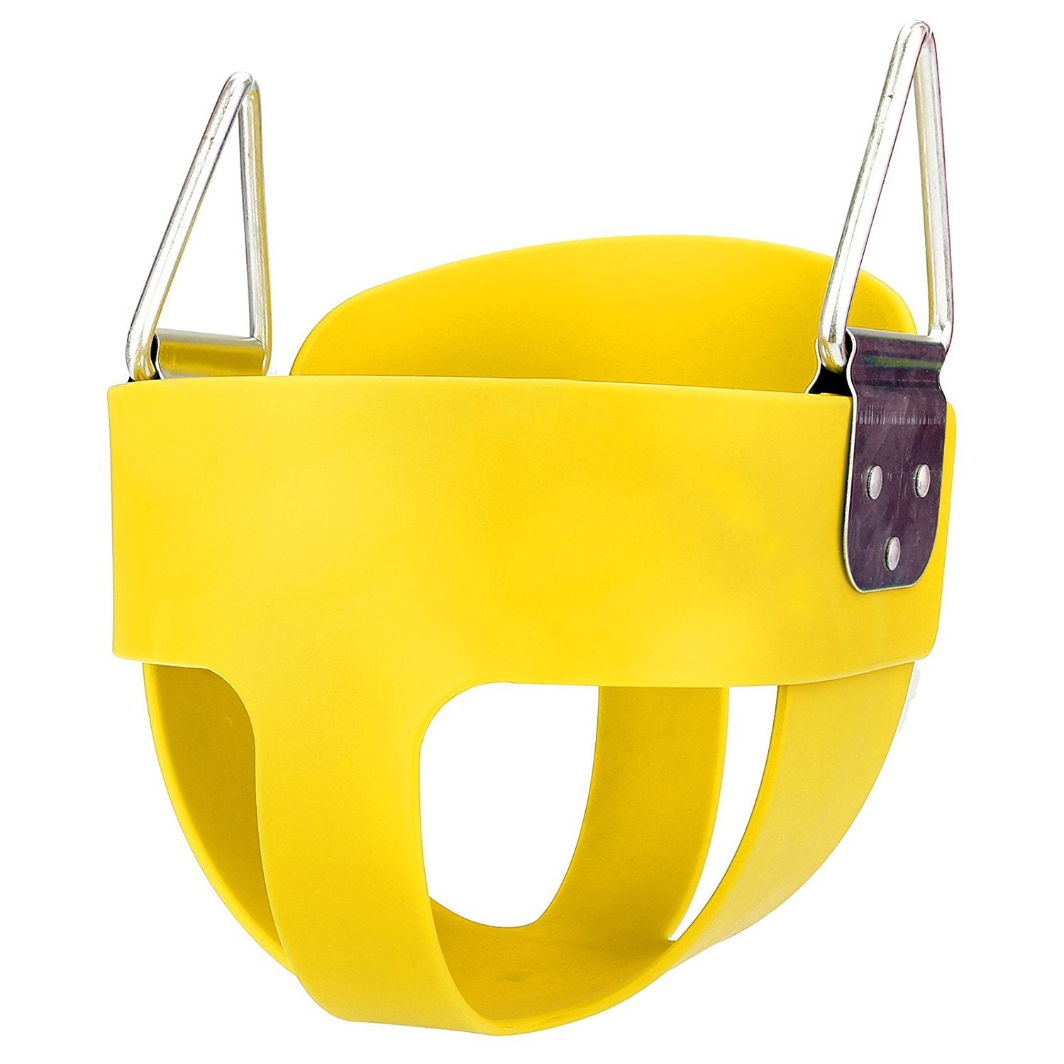 E Everking Everking Heavy Duty High Back Full Bucket Toddler Swing Seat With Coated Swing Chains And Snap Hooks- Swing Set Acces