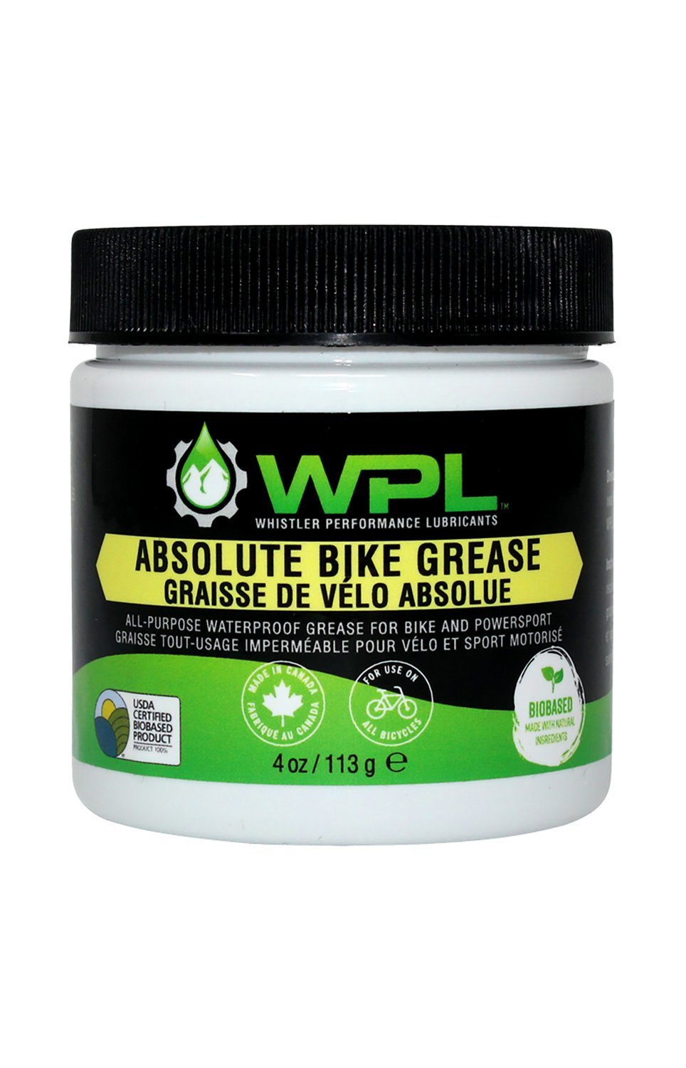 Wpl Absolute Bicycle Grease 113G - All-Purpose Bike Grease And Lube For Pedals, Forks, Chains, And Wheel Bearings
