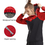 Hotsuit Sauna Jacket Women Sweat Jacket Weight Loss Workout Gym Exercise Sauna Suit Shirts, Red, 4Xl