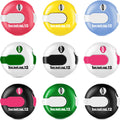 Trnayi 9 Pcs Golf Score Counter Mini Golf Stroke Counter Clicker Accessories for Women Men Scoring Keeper with Touch Reset and C