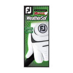 Footjoy Men'S Weathersof (Pack Of 2) Golf Glove White Cadet X-Large, Worn On Left Hand