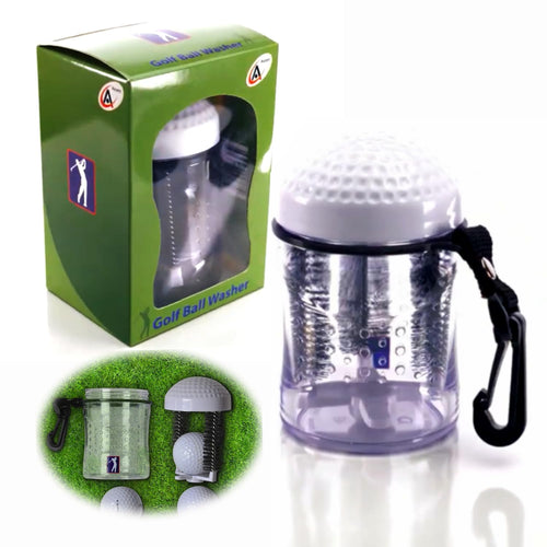 Ascent Golf Ball Washer Cleaner - Golfers Best Gift Idea, Accessory, Gift for Men Women, Souvenir, Present