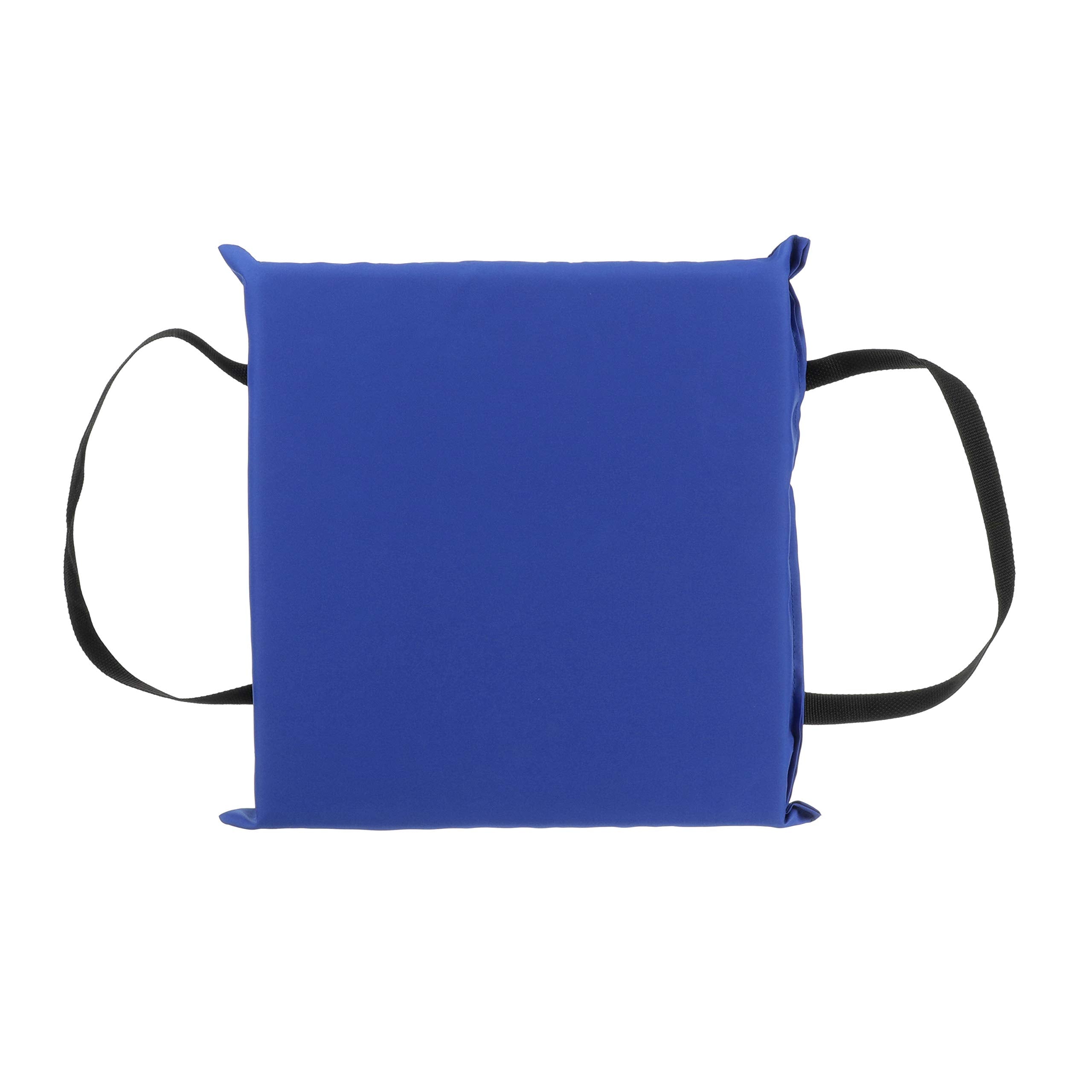 Seachoice Emergency Marine Foam Flotation Cushion, Square, 15 In. X 15 In, Blue