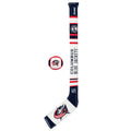 Franklin Sports Columbus Blue Jackets Nhl Mini Soft Hockey Stick Set - Nhl Team Soft Foam Mini Hockey Stick And Ball Set - Great