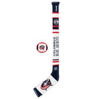 Franklin Sports Columbus Blue Jackets Nhl Mini Soft Hockey Stick Set - Nhl Team Soft Foam Mini Hockey Stick And Ball Set - Great