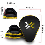 Xnature Essential Curved Boxing Mma Punching Mitts Boxing Pads W/Gift Box Hook & Jab Pads Mma Target Focus Punching Mitts Thai S