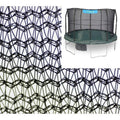 Jumpking 15 Enclosure Net For 6 Poles For 7'''' Springs With Jk Logo, Black
