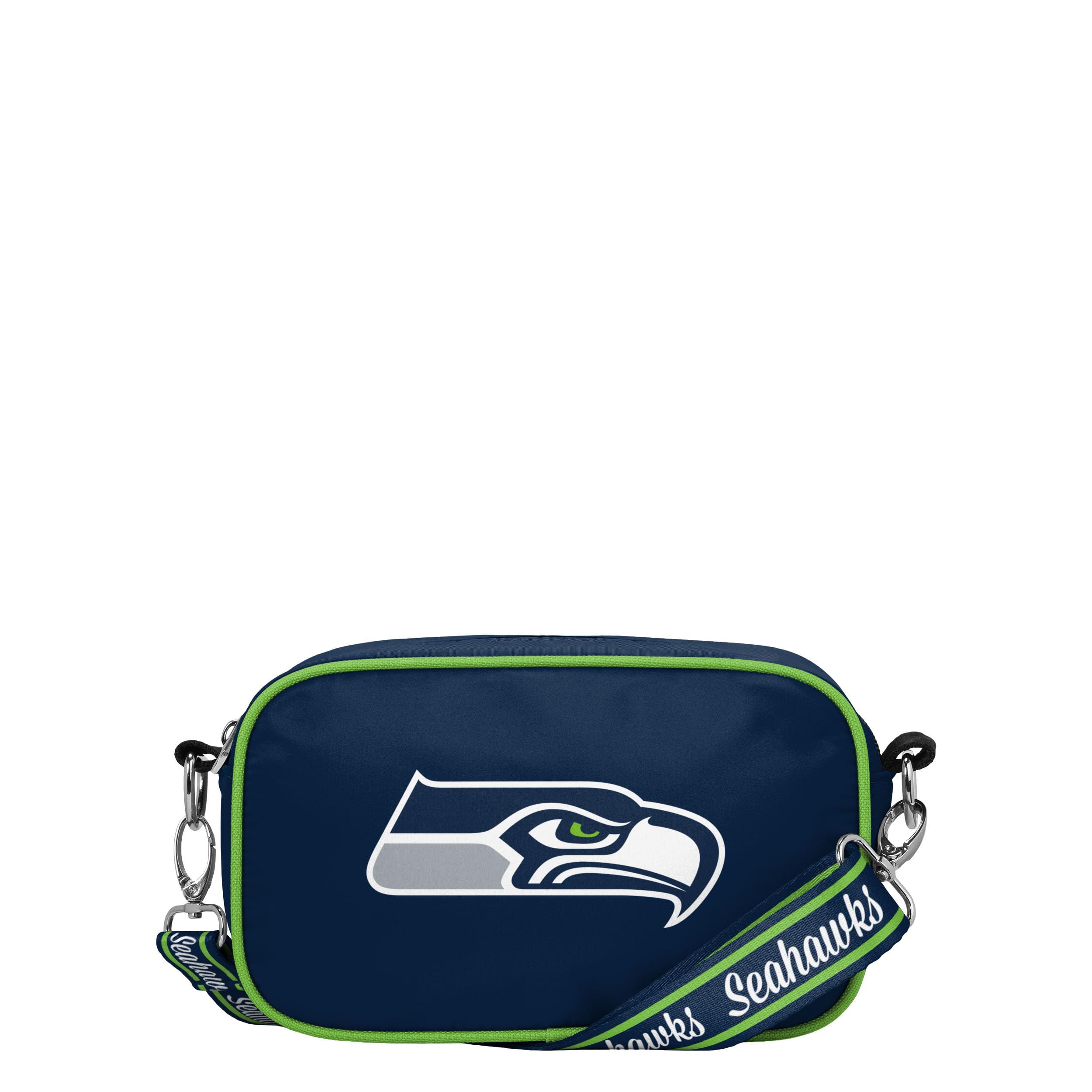 FOCO Seattle Seahawks NFL Team Logo Crossbody Bag