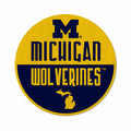 Rico Industries Ncaa Michigan Wolverines Classic Shape Cut Pennant - Home And Living Room D  Cor - Soft Felt Ez To Hang