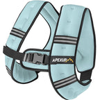 APEXUP 5lbs Weighted Vest Men Women, Weight Vest for Women Workout Equipment for Strength Training Running (Pastel Blue)