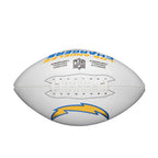 Wilson Nfl Live Team Autograph Football-Los Angeles Chargers