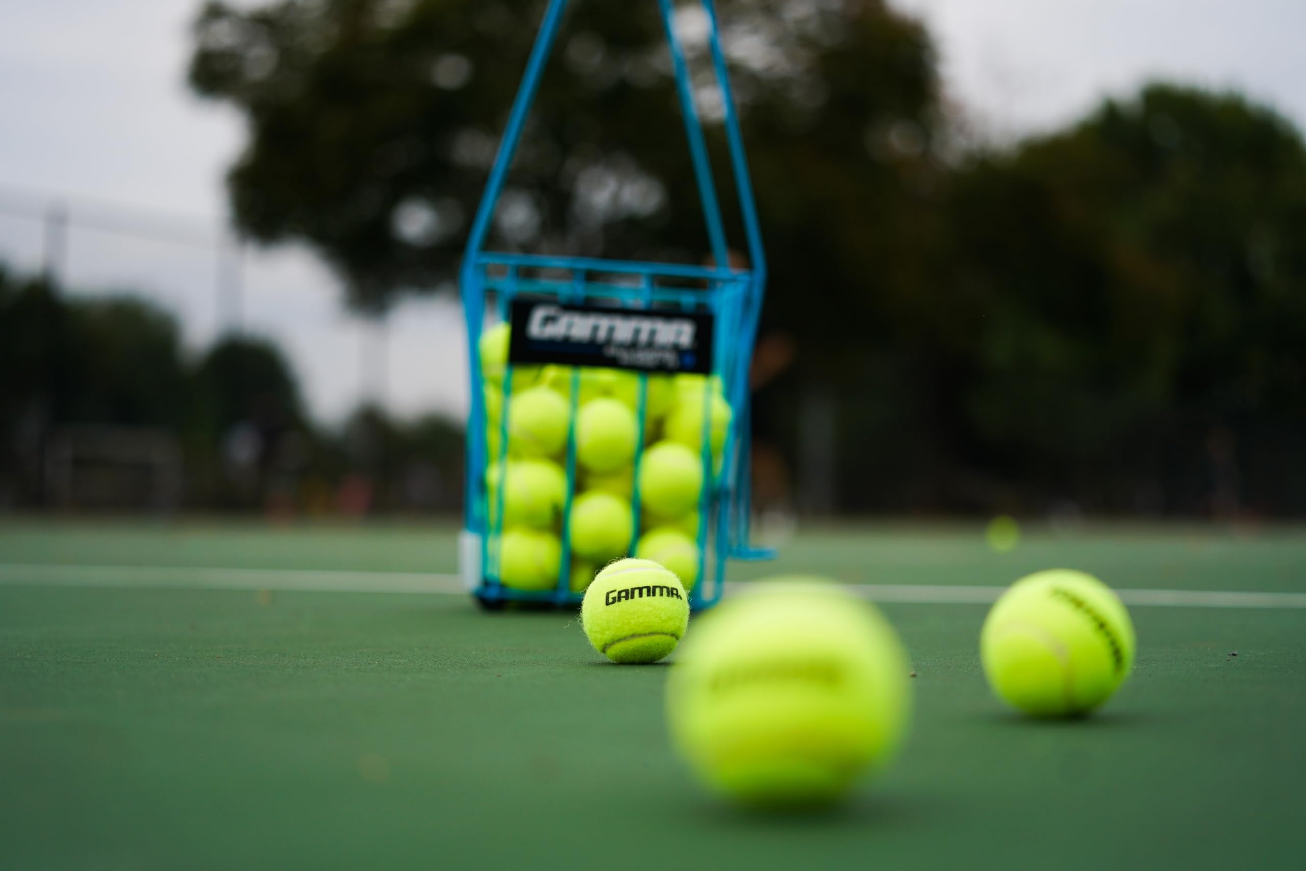 Gamma Pressureless Tennis Balls For Tennis Practice And Lessons, Longer-Term Durability And More Bounce Than Standard Tennis Bal
