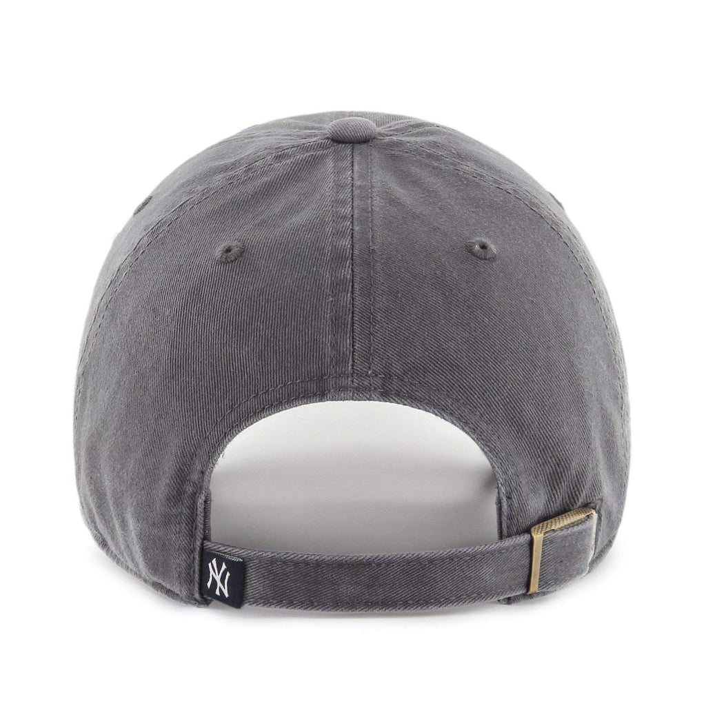 '47 New York Yankees Adjustable Cap Clean Up Mlb, Charcoal, One Size