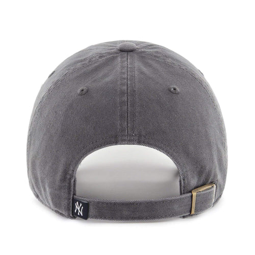 '47 New York Yankees Adjustable Cap Clean Up Mlb, Charcoal, One Size