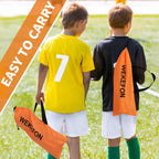 Wekefon Soccer Goal 5' X 3.1' Portable Soccer Net For Backyard Games And Training Goals For Kids And Youth Soccer Practice With