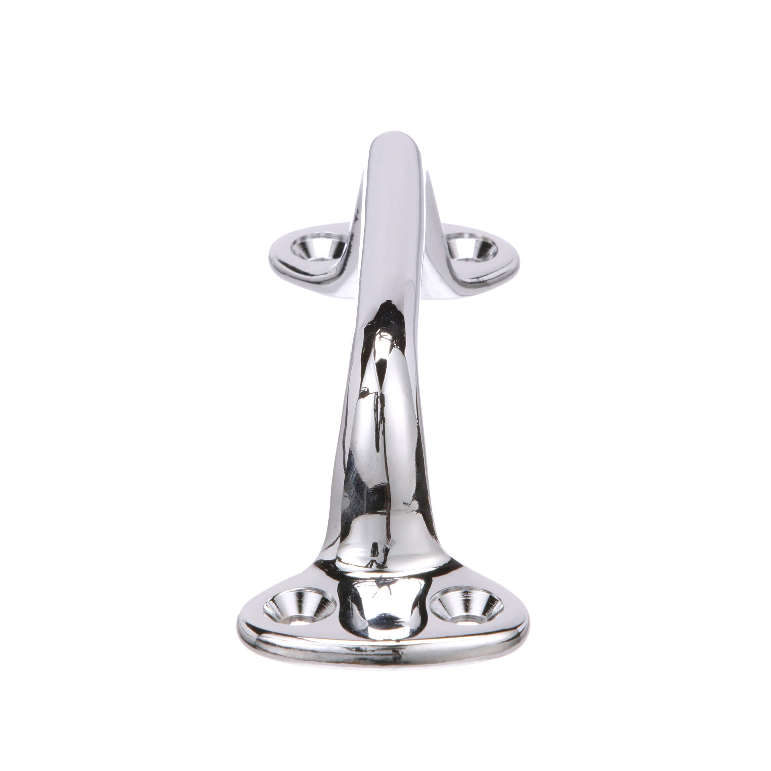 Seachoice Heavy Duty Transom Handle, Triple Chrome-Plated Cast Brass, 6 In. Round Grip