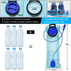 Mdvora 3L Hydration Bladder Cleaning Kit, Large Opening Water Bladder For Cycling Hiking Camping