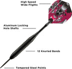 Viper Black Mariah Steel Tip Darts 22 Grams
