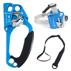 Newdoar Hand Ascender & Foot Ascender & Foot Loop Set For Tree Arborist Rappelling Gear Equipment Ce Certified Rope Clamp For 8~