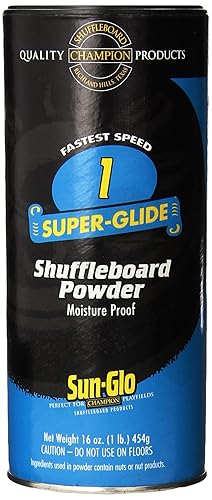 Sun-Glo Speed 1 (Super Glide Wax) Shuffleboard Table Powder, 16 Oz. Can